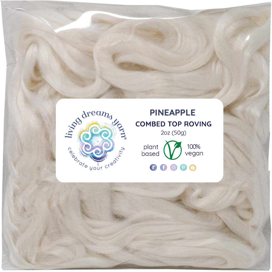 FibVegPineappleWhite other image 1